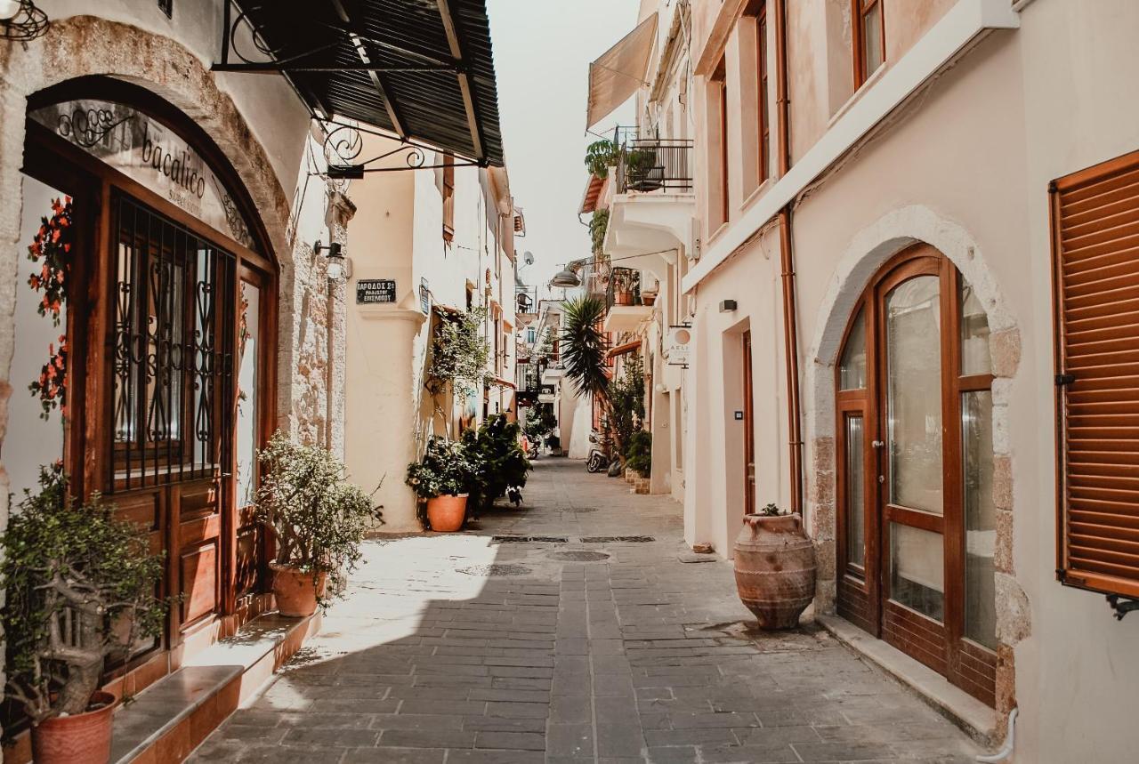 White Houses In The Heart Of Chania Chania  Ngoại thất bức ảnh